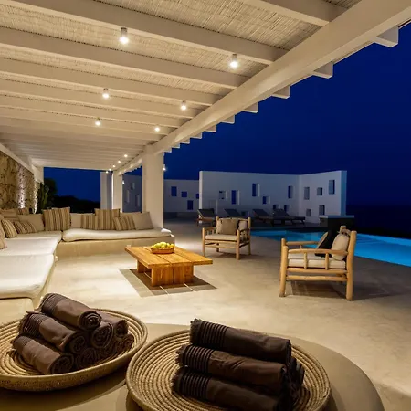 Bohemian Blue - 7 Bdrm - In 200m - Mg Villa Panormos (Mykonos)