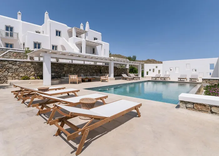 Bohemian Blue - 7 Bdrm - In 200m - Mg * Panormos (Mykonos)