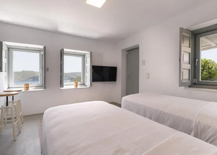 Villa Bohemian Blue - 7 Bdrm - In 200m - Mg Panormos (Mykonos)