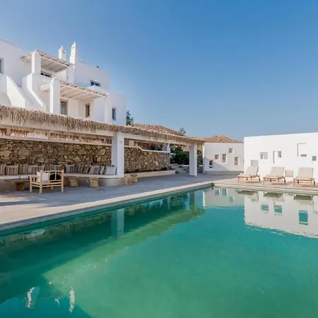 Bohemian Blue - 7 Bdrm - In 200m - Mg Panormos (Mykonos)