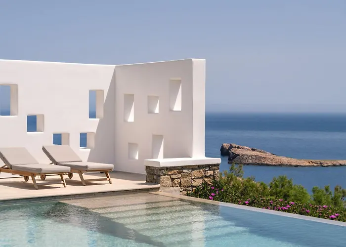 Vila Bohemian Blue - 7 Bdrm - In 200m - Mg Panormos (Mykonos)