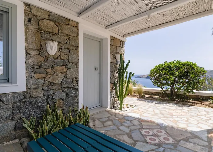Bohemian Blue - 7 Bdrm - In 200m - Mg Vila Panormos (Mykonos)