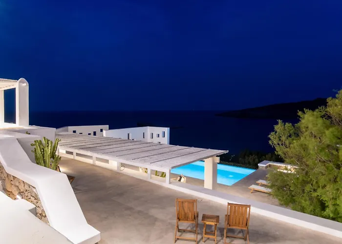 Bohemian Blue - 7 Bdrm - In 200m - Mg 빌라 Panormos (Mykonos)