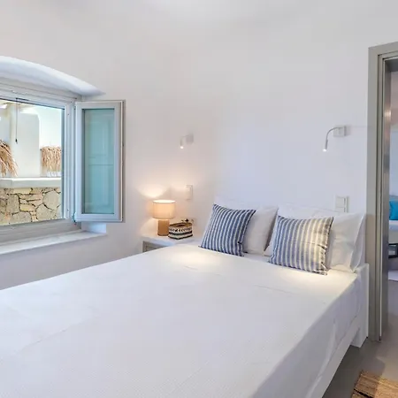 别墅 Bohemian Blue - 7 Bdrm - In 200m - Mg 帕诺尔莫斯米科诺斯