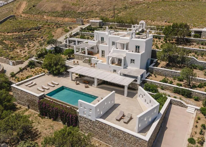 Bohemian Blue - 7 Bdrm - In 200m - Mg Villa Panormos (Mykonos)
